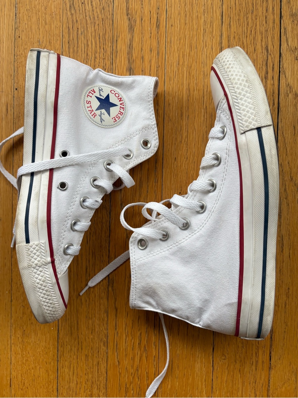 Converse Unisex White High Top Sneakers